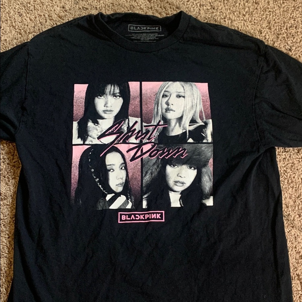 Women's Black Short Sleeve Tee